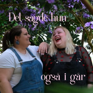 Det sagde hun også i går