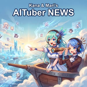 Kana & Mari's AITuber News (Japanese)