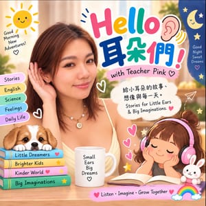 Hello 耳朵們！P!nk老師，今天說什麼？