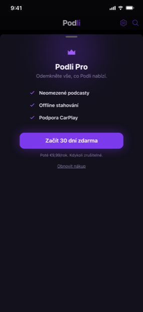 Jednoduchý a férový ceník