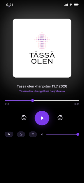 Soitin, joka pysyy poissa tieltä