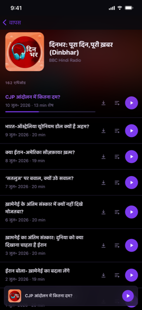 हर एपिसोड, स्पष्ट रूप से सूचीबद्ध