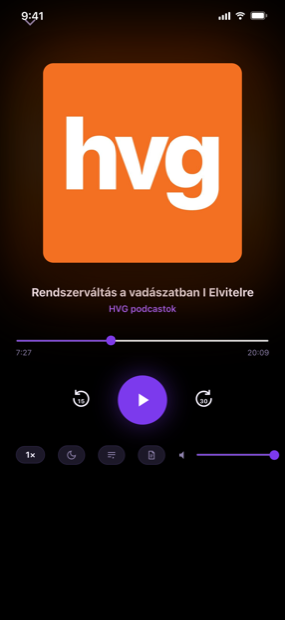 Egy lejátszó, ami nem áll az utadba