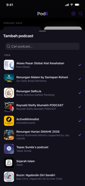 Temukan favorit berikutnya