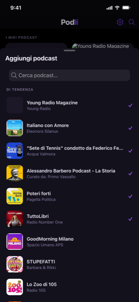 Trova il tuo prossimo preferito