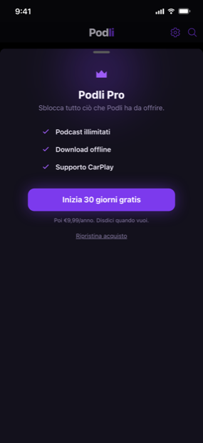 Prezzi semplici e onesti