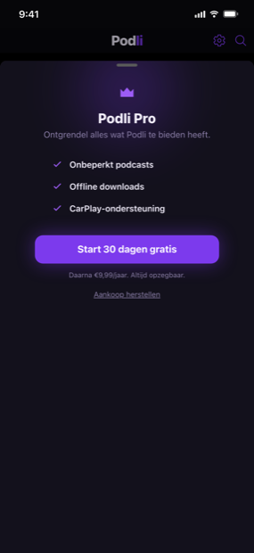 Eerlijke, simpele prijs