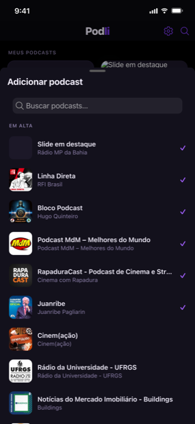 Encontre seu próximo favorito