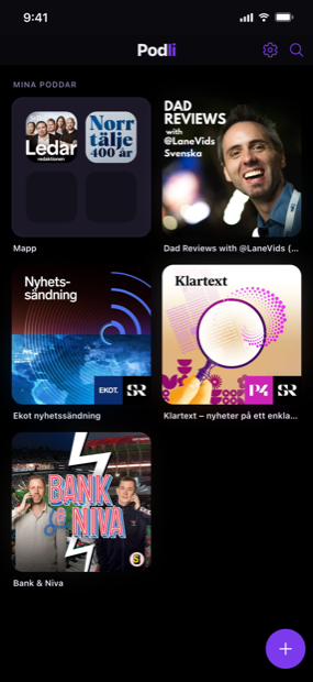 Ditt bibliotek med en blick