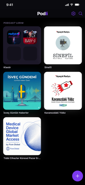 Kitaplığınız tek bakışta