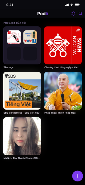 Thư viện của bạn trong nháy mắt